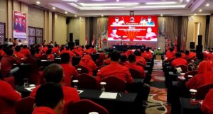 Sekjen PDIP, Hasto Kristiyanto, Beri Semangat Baru pada Konsolidasi Tiga Pilar di Gorontalo Menuju Pemilu 2024