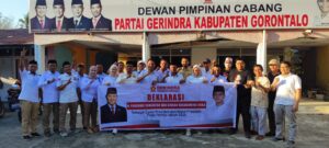 Gerindra Kabupaten Gorontalo Deklarasi Prabowo-Gibran di Pilpres 2024