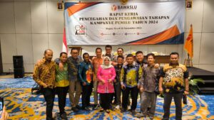 Fadjri Arsyad Hadiri Rapat Kerja Bawaslu RI Perkuat Pencegahan Kerawanan Tahapan Kampanye