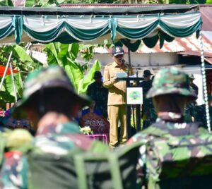 Mempererat Kemanunggalan, Bupati Syaipul Buka Secara Resmi TMMD ke-119 Tahun 2024