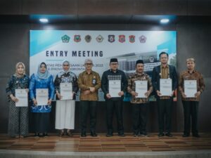 Sekda Gorontalo Hadiri Evaluasi LKPD 2023