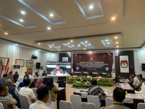 KPU Gorontalo Gelar Rapat Pleno Terbuka Pemilu 2024