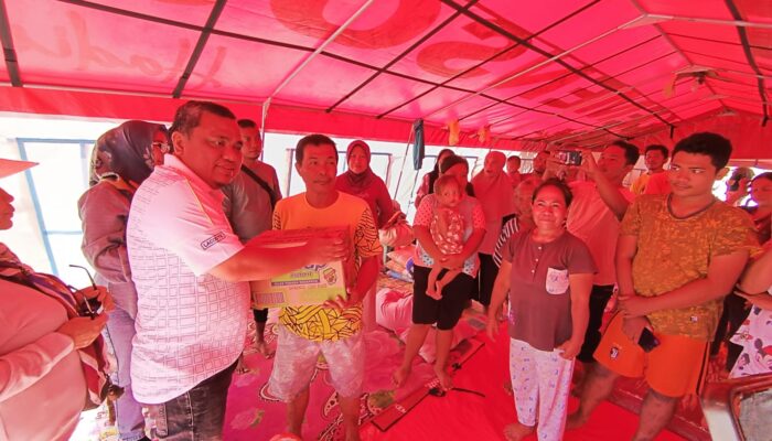Wabup Hendra Pantau Penyaluran Bantuan untuk Korban Banjir 