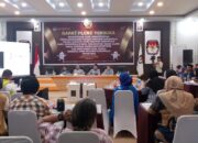 KPU Gorontalo Gelar Rapat Pleno Rekapitulasi PSU