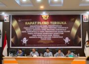 KPU Gorontalo Serahkan Hasil PSU Dapil Gorontalo 6 ke KPU RI