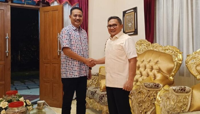Ketua DPC PDIP Temui Ketua DPD II Golkar Bahas Pencalonan Andi Ilham di Pilwako Gorontalo