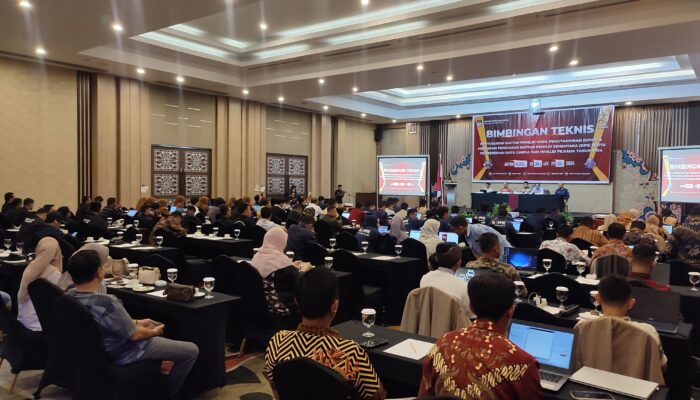 KPU Gorontalo Gelar Bimtek Penyusunan DPHP dan Persiapan DPS Pilkada 2024