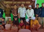 KPU Provinsi Gorontalo Berbagi Berkah Santunan ke Yayasan di Gorontalo dan Bone Bolango