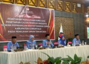 KPU Kabupaten Gorontalo Tetapkan 40 Anggota DPRD Terpilih
