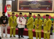 Tonny-Rustam Daftar KPU Gorontalo, Minta Dukungan Warga