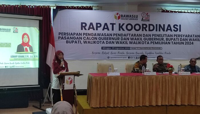 Bawaslu Gorontalo Tindak Lanjuti Masalah Akses Aplikasi Sipol ke Bawaslu RI