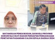 Bawaslu Provinsi Gorontalo Siap Awasi Penetapan Calon Pilkada
