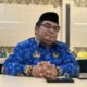 Wakasek Kesiswaan Zulkarnain Tanipu saat memberikan mengklarifikasi terkait pernyataan yang menjadi polemik di masyarakat, bertempat di SMKN 1 Kota Gorontalo (17/09/2024). (Foto : Randa/Komparasi.id)