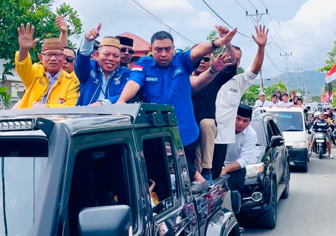 Ismet Mile dan Risman Tolingguhu (IRIS). (Foto : Dok)