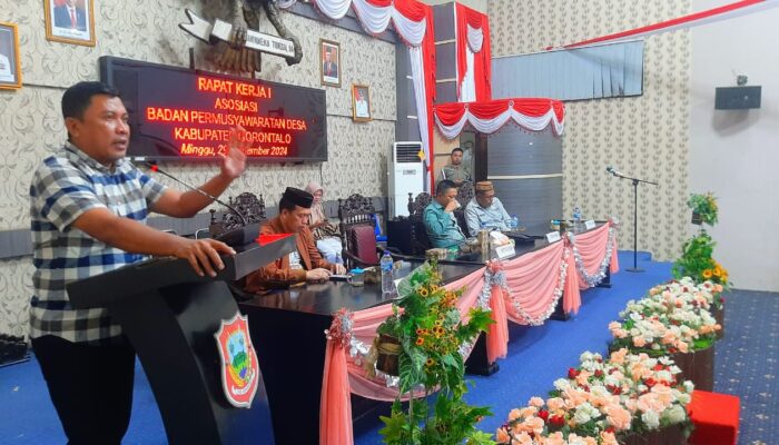 Pj Sekda Kabgor Jelaskan Peran Penting BPD dalam Mendorong  Percepatan Pembangunan Desa