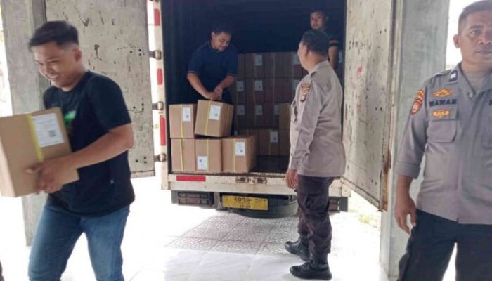 KPU Kabupaten Gorontalo Terima 308 Ribu Surat Suara untuk Pilkada 2024