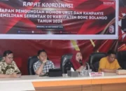 KPU Bone Bolango Gelar Rakor Persiapan Pengundian Nomor Urut dan Kampanye Pemilihan 2024