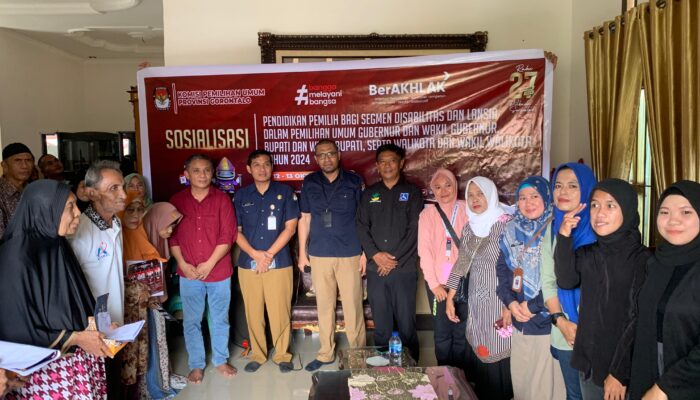 KPU Gorontalo Gencarkan Sosialisasi Pilkada untuk Penyandang Disabilitas