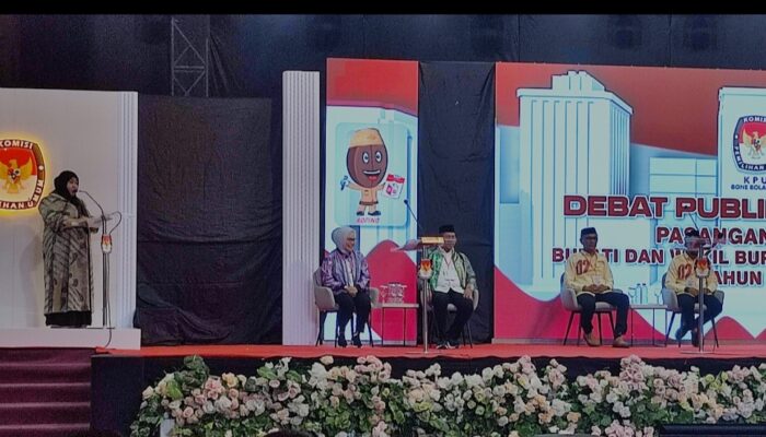 Debat Perdana Pilkada Bonebolango, KPU Siap Wujudkan Pemilu Bersih dan Profesional