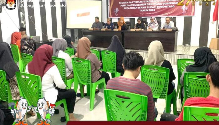 KPU Kabupaten Gorontalo Intensifkan Sosialisasi Menjelang Pilkada 2024