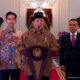 presiden prawbowo subianto mengumumkan nama-nama colon menteri dan wakil menteri di istana merdeka jakarta.(ist)