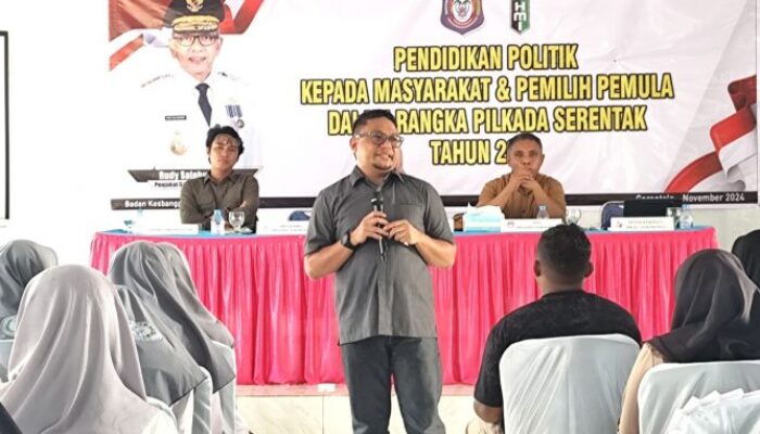 Bawaslu Provinsi Gorontalo Ajak Pemilih Pemula Sukseskan Pilkada 2024