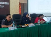 Bawaslu Provinsi Gorontalo Gelar Rapat Persiapan Hadapi Potensi Sengketa Pemilu 2024