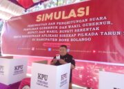 KPU Bone Bolango Simulasikan Pilkada 2024 dan Uji Coba Aplikasi Sirekap
