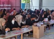 KPU Kabupaten Gorontalo Libatkan Warga dalam Penyortiran Surat Suara untuk Pilkada 2024