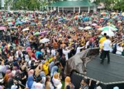 Semarak di Tengah Hujan, Ribuan Warga Padati Kampanye IRIS di Bonebolango