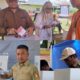 Keterangan Foto : Ketua dan Anggota Bawaslu Provinsi Gorontalo saat menggunakan hak pilihnya di TPS masing-masing