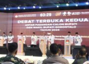 KPU Gelar Debat Publik Kedua, Empat Paslon Adu Gagasan tentang Ketimpangan Pembangunan di Gorontalo