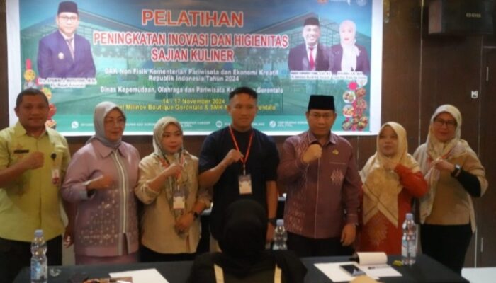 Pjs. Bupati Gorontalo Dorong Inovasi dan Kebersihan dalam Pelatihan Usaha Kuliner untuk Penguatan Ekonomi Daerah