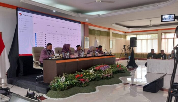 KPU Kabupaten Gorontalo Gelar Pleno Rekapitulasi Suara, Pastikan Proses Akuntabel