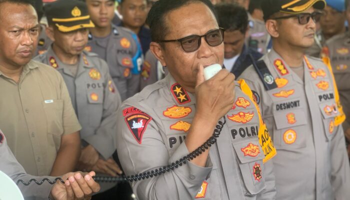 Kapolda Gorontalo Temui Massa Jurnalis, Minta Maaf dan Siap Bertanggung Jawab