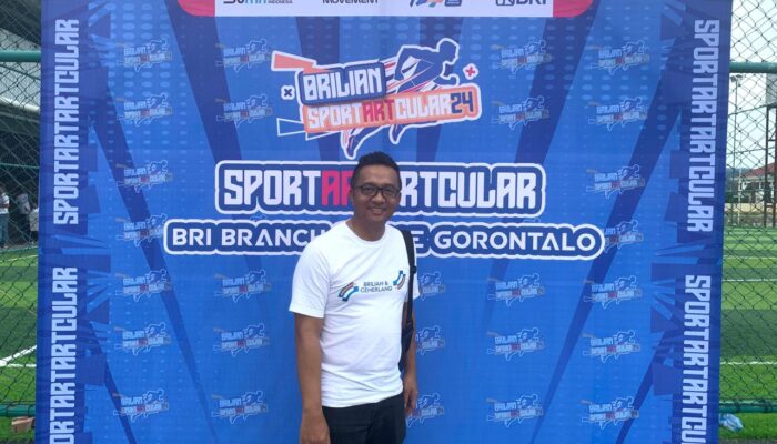 Keterangan Foto : Kepala Cabang BRI Gorontalo, Komang Wahyu W.P., (Randa/komparasi.id)