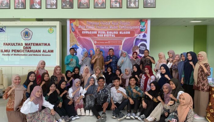 Mahasiswa Biologi Universitas Negeri Gorontalo Gelar Pameran Inovatif “Evo Learn Fair”