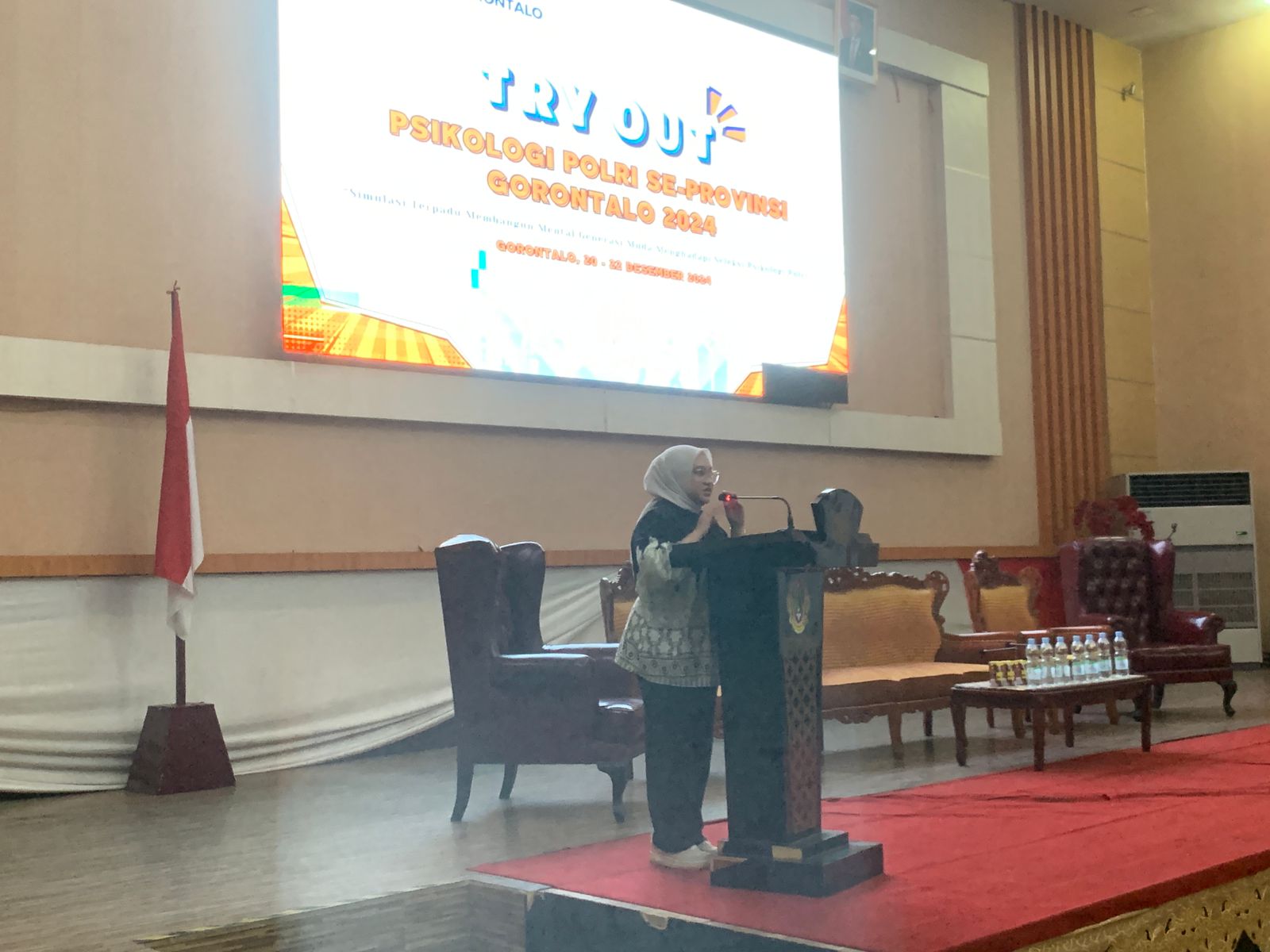 Keterangan Foto : Manager PT. Kids Clever Bimbel Gorontalo, Silvia Febrianti Igrisa, S.Psi, M.PSDM