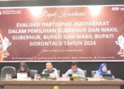 KPU Kabupaten Gorontalo Evaluasi Partisipasi Pemilih Pilkada 2024