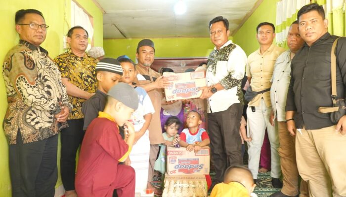 KPU Kabupaten Gorontalo Berbagi Santunan Bersama Anak Yatim di Panti Asuhan Darul Mutmain