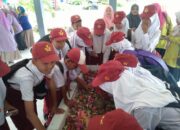 Peringati Hari Patriotik 23 Januari, Puluhan Siswa Ziarah ke Makam Pahlawan Nasional Nani Wartabone