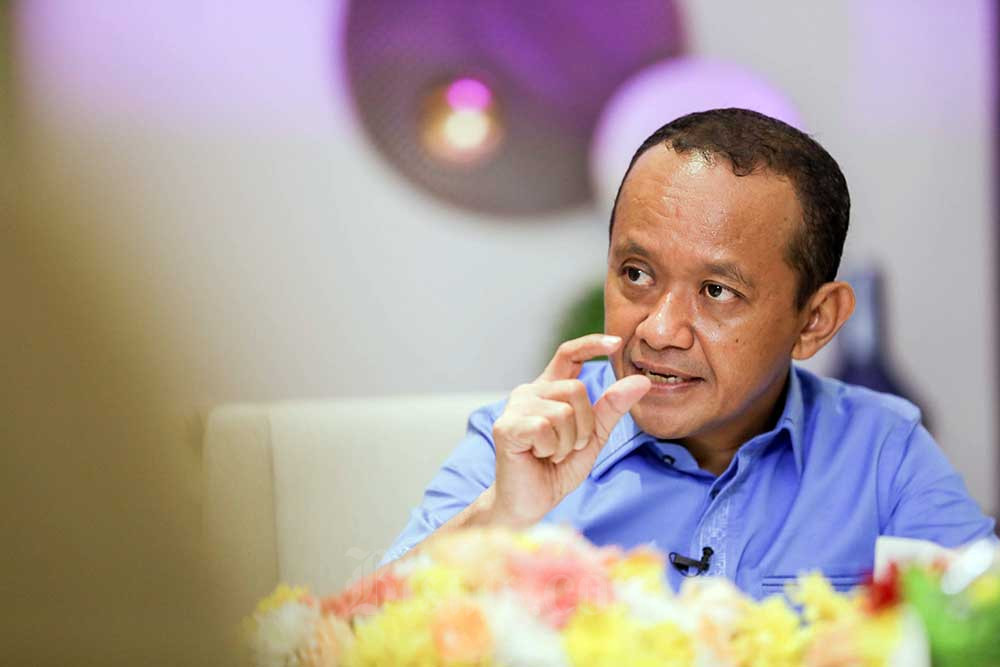 keterangan : Bahlil Lahadalia (sumber foto, Bisnis.com)