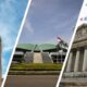 Keterangan Foto : Keterangan foto : Kolase gambar gedung parlemen