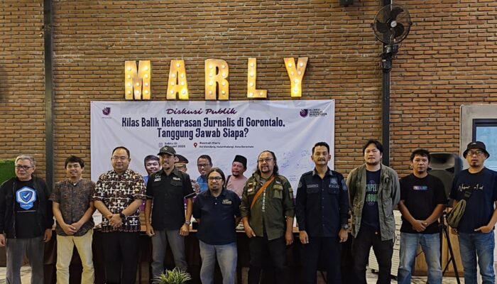 Diskusi Publik AJI Gorontalo Bahas Solusi Hentikan Kekerasan terhadap Jurnalis