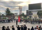 Cipayung Plus Gorontalo Gelar Aksi ‘Indonesia Gelap’, Kritik Efisiensi Anggaran dan Makan Gratis
