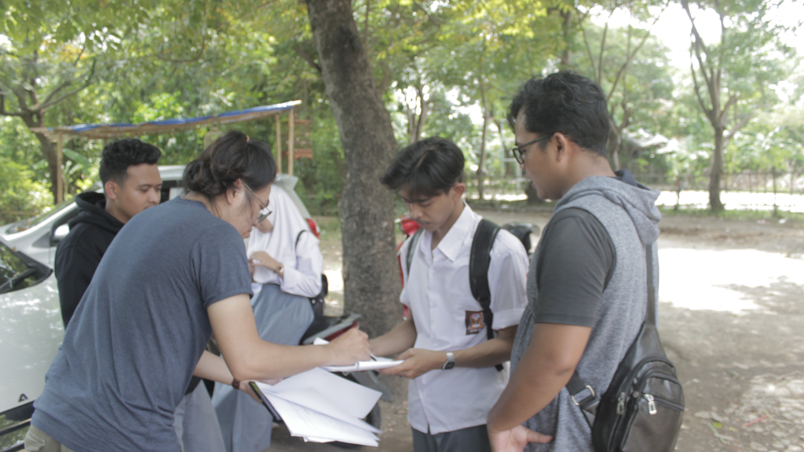 Keterangan Foto : Sosialisasi Komunitas Zen Team, ruang bagi para kreator muda menyalurkan kreativitas di dunia perfilman.