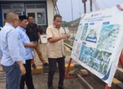 Wakil Ketua I DPRD Provinsi Gorontalo Tinjau Pembangunan Pelabuhan AGIT di Gorut