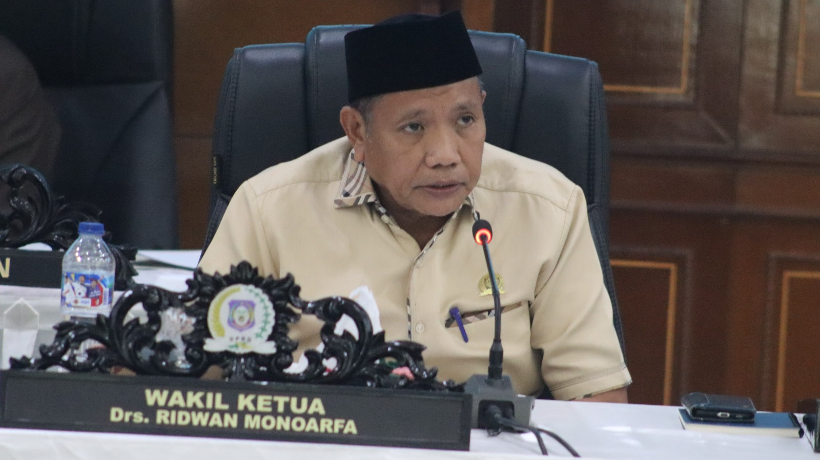 Keterangan Foto : Ridwan Monoarfa, Wakil Ketua 1 DPRD Provinsi Gorontalo