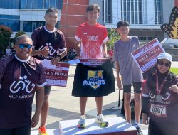 Andhika Inggolalo, Pelajar Kotamobagu yang Rebut Podium 1 UNG Half Marathon 5000M