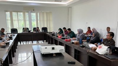 Keterangan Pansus DPRD Gorontalo bersama Bappeda membahas rancangan RPJMD 2024–2029